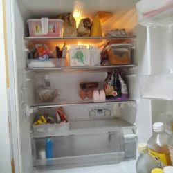 すっきりした冷蔵庫